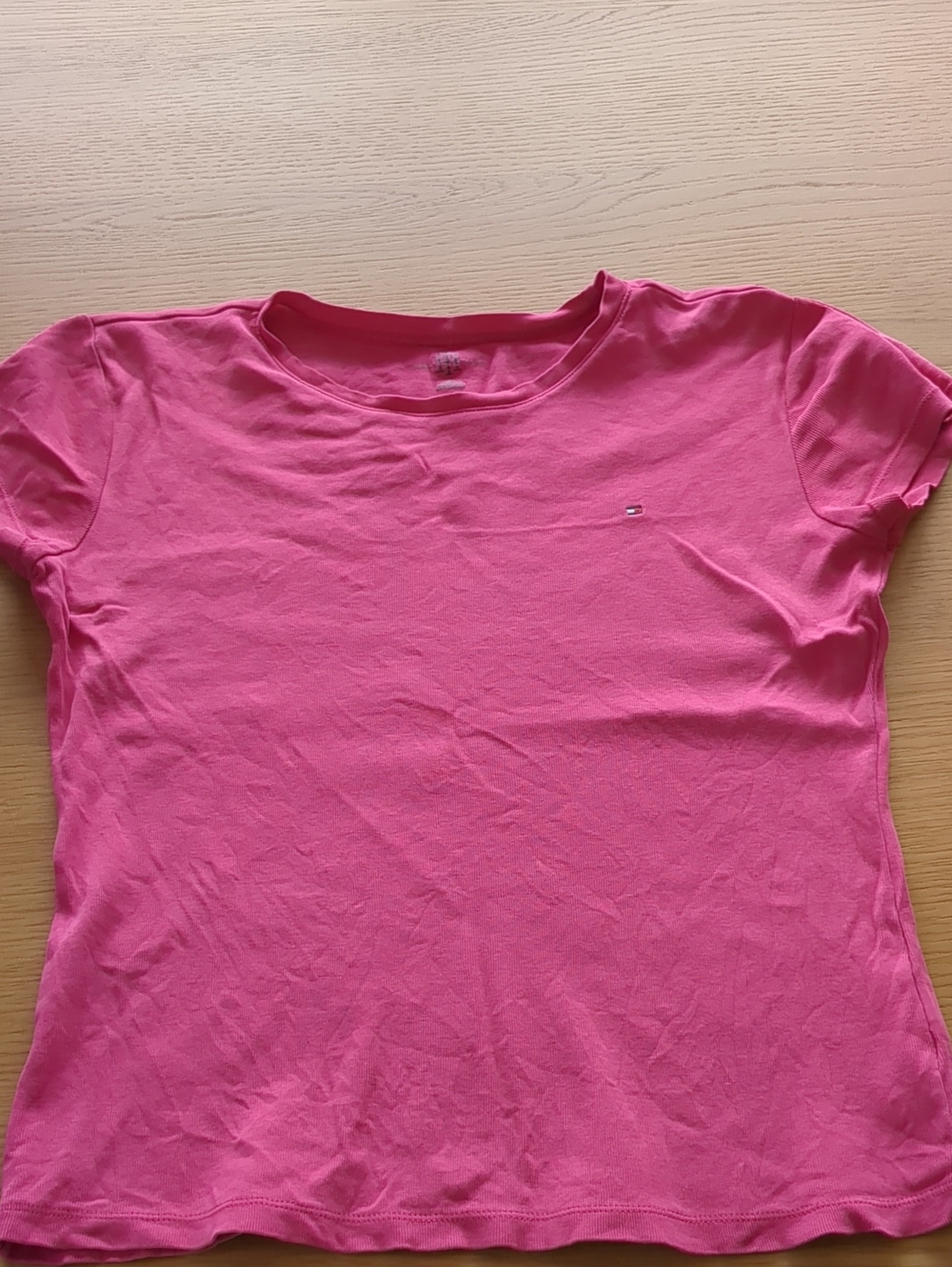 Tommy Hilfiger Pink Logo Tee